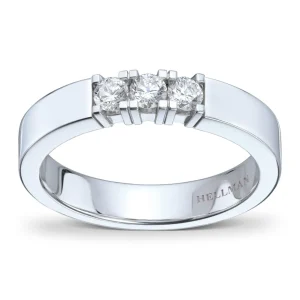 ALLIANSERING 3 X 0.10CT
