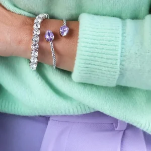 CAROLINE SVEDBOM ARMBÅND GIA STUD CRYSTAL