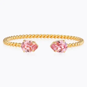 CAROLINE SVEDBOM ARMBÅND MINI DROP LIGHT ROSE