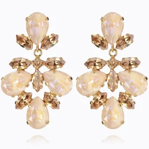 CAROLINE SVEDBOM ØREDOBBER SELENE IVORY CREAM DELITE