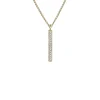 DIAMANT HALSSMYKKE PAVE MED KJEDE HELLMAN 0,28CT