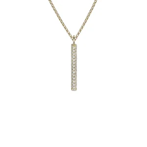 DIAMANT HALSSMYKKE PAVE MED KJEDE HELLMAN 0,28CT