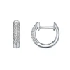 DIAMANT ØRERINGER 0,32CT PAVE