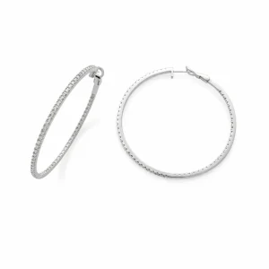 DIAMANT ØRERINGER HVITTGULL 1,73CT