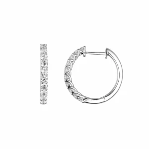 DIAMANT ØRERINGER POP 0,99CT