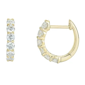 DIAMANT ØRERINGER POP 0,87CT