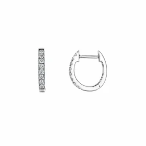 DIAMANT ØRERINGER POP 0,20CT