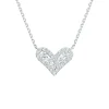 DIAMANTANHENG CRAZY HEART HELLMAN MED KJEDE 0,42CT