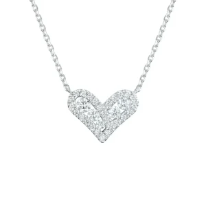 DIAMANTANHENG CRAZY HEART HELLMAN MED KJEDE 0,42CT