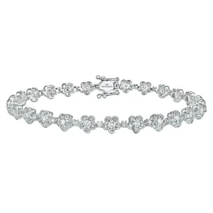 DIAMANTARMBÅND DIAMOND FLOWER 3,02CT