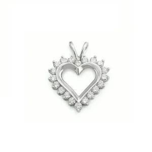 DIAMANTHJERTE ANHENG 0.43CT