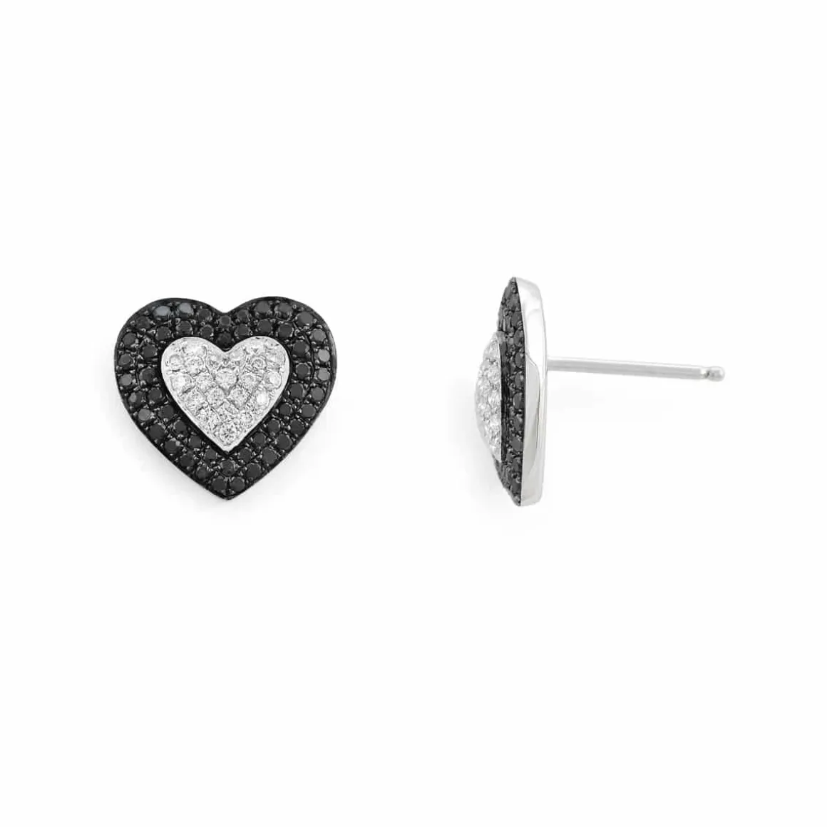 diamantredobber_hjerter_b_0.webp DIAMANTØREDOBBER HJERTER BLACK & WHITE