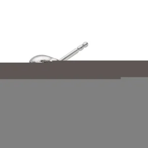 DIAMANTØREDOBBER HVITTGULL 0,25CT PRINCESSCUT