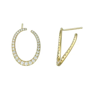 DIAMANTØRERINGER WAVE MEDIUM