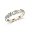 DIAMANTRING ELEGANT GULTGULL 0,70CT