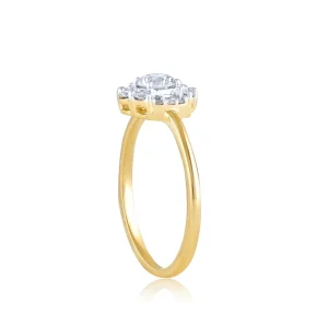 DIAMANTRING GULTGULL ROSETT HELLMAN