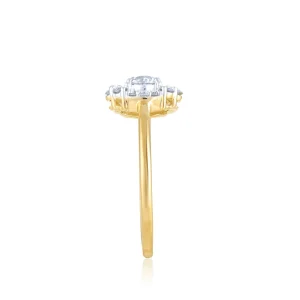 DIAMANTRING GULTGULL ROSETT HELLMAN