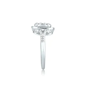 DIAMANTRING HVITTGULL ROSETT HELLMAN