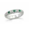 DIAMATRING MED SMARAGDER
