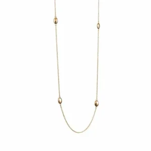 EFVA ATTLING KJEDE LOVE BEAD LONG GULL
