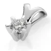 ENSTENSANHENG HVITTGULL DIAMANT 0.05 ct Tw.si