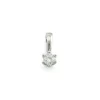 ENSTENSANHENG HVITTGULL DIAMANT 0.10 CT TW.SI