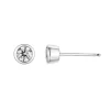 ENSTENSØREDOBBER BEZEL HVITTGULL DIAMANT 0.50CT TW.SI