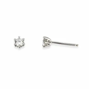 ENSTENSØREDOBBER HVITTGULL DIAMANT 0.30CT TW.SI