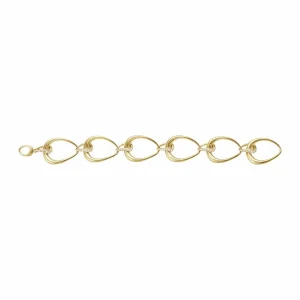 GEORG JENSEN ARMLENKE OFFSPRING GULL MED DIAMANTER