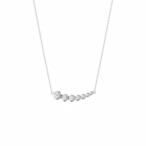 GEORG JENSEN HALSSMYKKE AURORA HVITTGULL