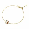 GEORG JENSEN KJEDE ARMBÅND FUSION ROSE/HVITT/GULTGULL MED DIAMANTER