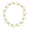 GEORG JENSEN KJEDE OFFSPRING GULL MED DIAMANTER