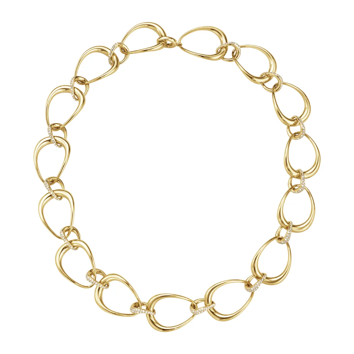 georg_jensen_kjede_offspr_0.webp GEORG JENSEN KJEDE OFFSPRING GULL MED DIAMANTER