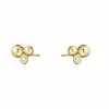 GEORG JENSEN ØREDBBER MOONLIGHT GRAPES GULTGULL MED DIAMANTER