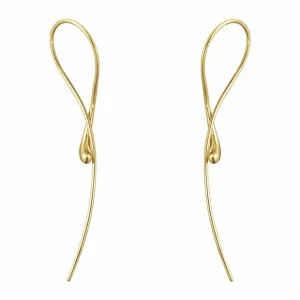 GEORG JENSEN ØREDOBBER MERCY GULTGULL