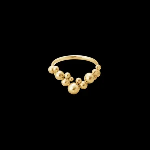 GEORG JENSEN RING MOONLIGHT GRAPES BUET GULTGULL
