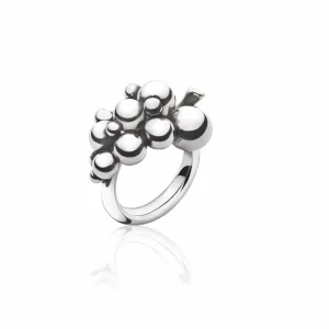 GEORG JENSEN RING MOONLIGHT GRAPES SØLV LITEN