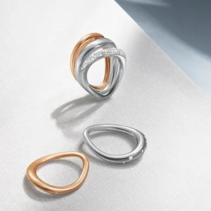 GEORG JENSEN RING OFFSPRING SØLV