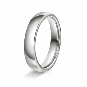 GIFTERING HELLMAN HVITTGULL 4MM OVAL