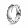 GIFTERING HELLMAN HVITTGULL 6MM OVAL