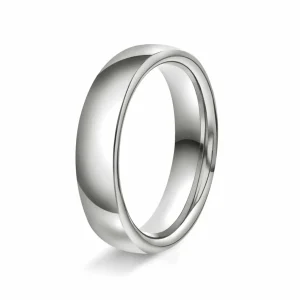 GIFTERING HELLMAN HVITTGULL 5MM OVAL