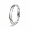 GIFTERING HELLMAN HVITTGULL 2MM OVAL
