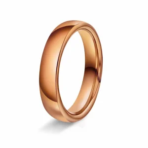 GIFTERING HELLMAN ROSEGULL 4MM OVAL