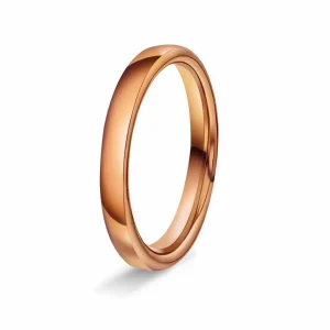 GIFTERING HELLMAN ROSEGULL 2MM OVAL