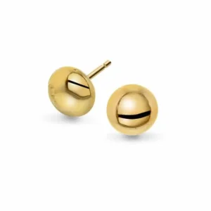 GULLØREDOBBER BEADS 7MM