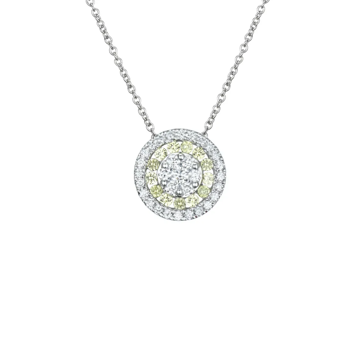 halssmykke_med_diamanter__0.webp HALSSMYKKE MED DIAMANTER OG GULE SAFIRER MED KJEDE