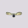 HELLMAN VINTAGE RING MED SAFIR