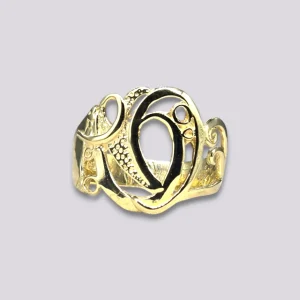 HELLMAN VINTAGE RING MED MØNSTER