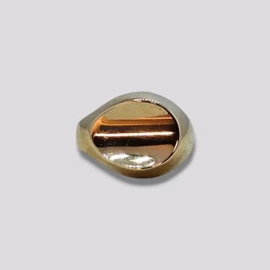 HELLMAN VINTAGE RING MED POLERT TOPP