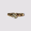 HELLMAN VINTAGE RING MED DIA FINSK DESIGN